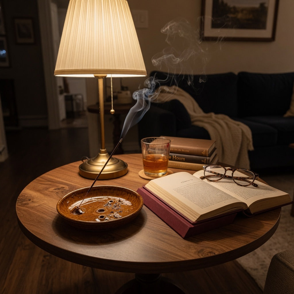 Evening incense ritual gift moment