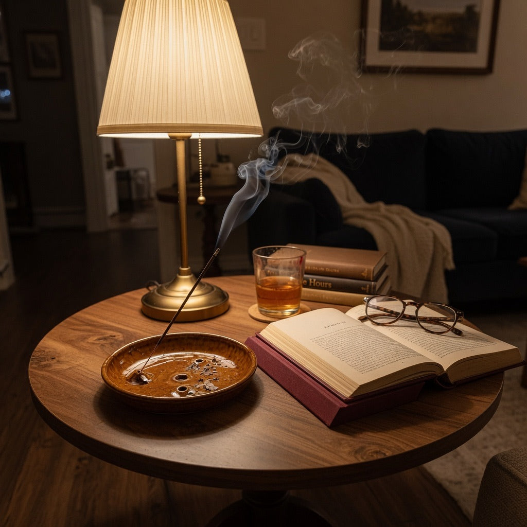 Evening incense ritual